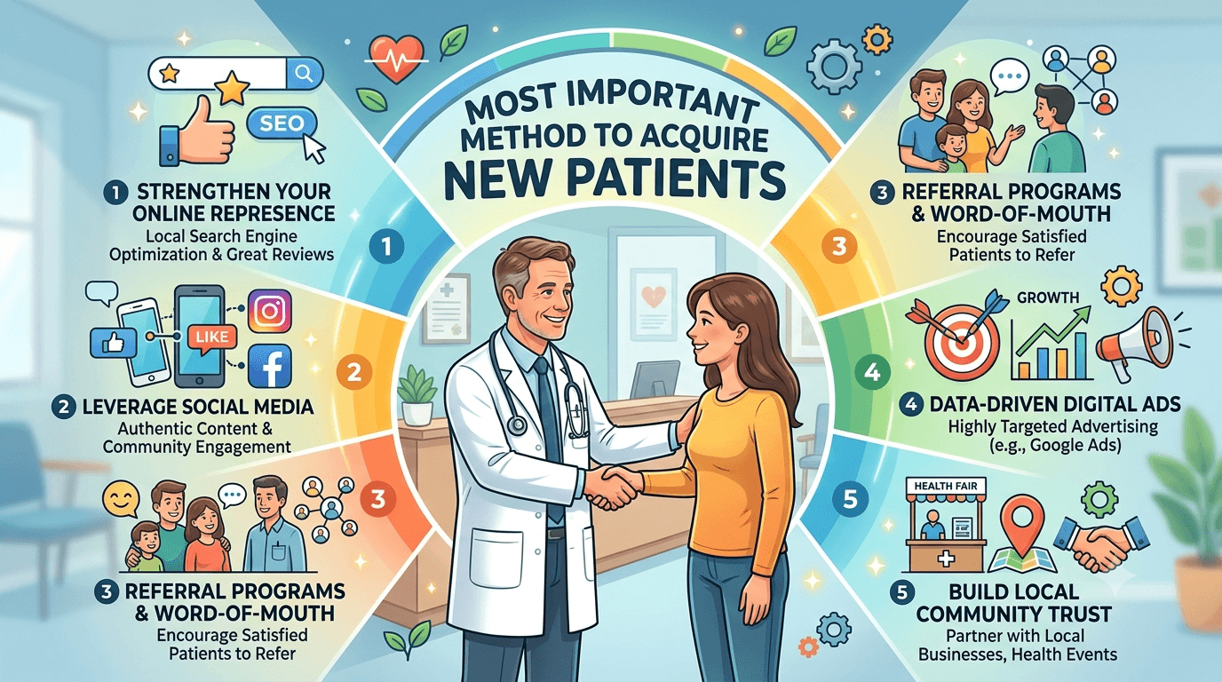 Most Important Method To Acquire New Patients