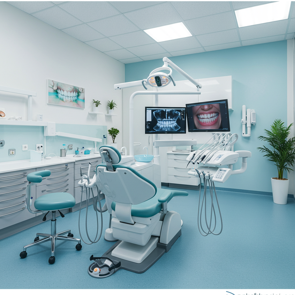 Dentist exam room