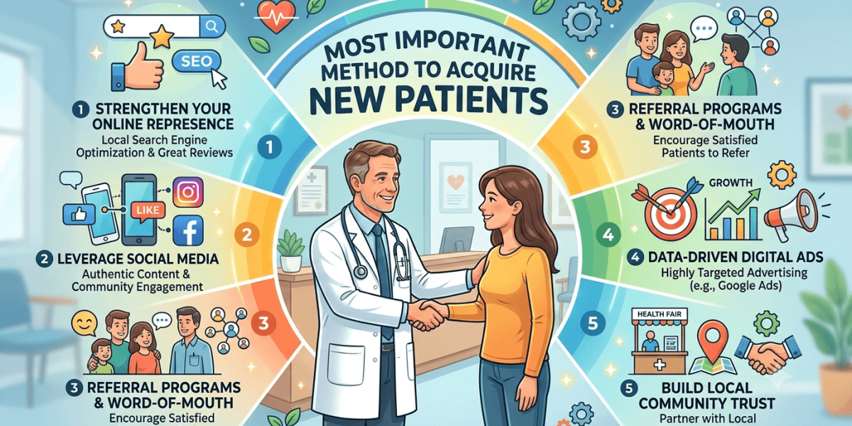 Most Important Method To Acquire New Patients